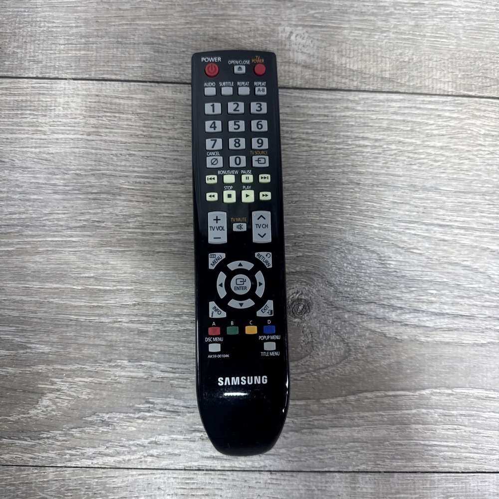 Samsung AK59-00104K TV Television Replacement Remote Control OEM Original